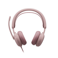 Logitech Zone Wired 2 Auricolare Cablato A Padiglione Musica e Chiamate USB Type-C   USB Type-A Rosa