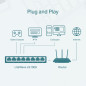 TP-Link LS1008 switch di rete Non gestito Fast Ethernet (10/100) Bianco TP-Link LS1008 switch di rete Non gestito Fast Ethernet (10/100) Bianco