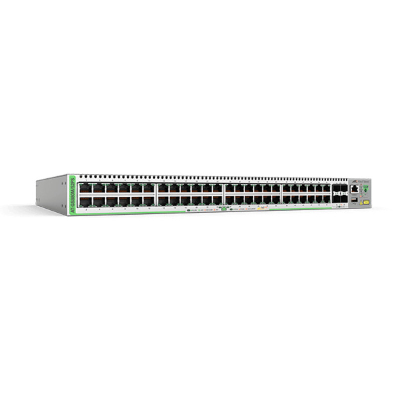 Allied Telesis AT-GS980M/52PS-50 Gestito L3 Gigabit Ethernet (10/100/1000) Supporto Power over Ethernet (PoE) Grigio Allied Telesis AT-GS980M/52PS-50 Gestito L3 Gigabit Ethernet (10/100/1000) Supporto Power over Ethernet (PoE) Grigio