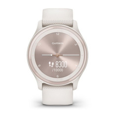 Garmin vívomove Sport AMOLED 40 mm Digitale 72 x 154 Pixel Touch screen Avorio GPS (satellitare)