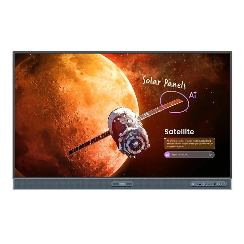 BenQ RP6505 lavagna interattiva 165,1 cm (65") 3840 x 2160 Pixel Touch screen Nero HDMI