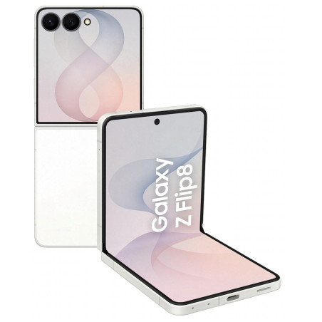 Samsung Galaxy Z Flip8 , 512GB, Cream, Selfie Camera 50MP, Now Brief, Assistente Foto, FlexWindow Personalizzata, Batteria 4300