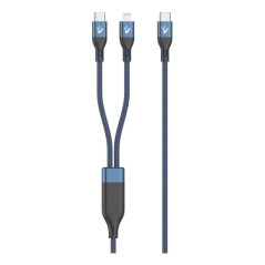 Vultech CS-NCCL12BL cavo USB USB 2.0 1,2 m USB C USB C/Lightning 480 Gbit/s 100 W Blu