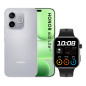 Honor BUNDLE 600 LITE 256GB V GREY+WATCH 2i BLACK 16,8 cm (6.6") Doppia SIM 5G USB tipo-C 8 GB 6520 mAh Grigio