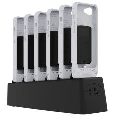 Socket Mobile DuraSled DS840 Lettore di codici a barre per smartphone 1D 2D Grigio, Nero