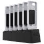 Socket Mobile DuraSled DS840 Lettore di codici a barre per smartphone 1D/2D Grigio, Nero Socket Mobile DuraSled DS840 Lettore di codici a barre per smartphone 1D/2D Grigio, Nero