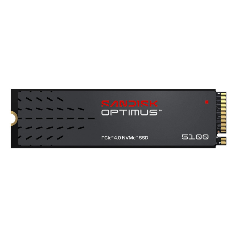 SanDisk Optimus 5100 500 GB M.2 PCI Express 4.0 NVMe QLC 3D NAND SanDisk Optimus 5100 500 GB M.2 PCI Express 4.0 NVMe QLC 3D NAND