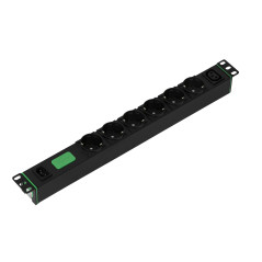 APC Easy Rack unità di distribuzione dell'energia (PDU) 7 presa(e) AC 1U Nero