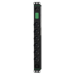 APC Easy Rack unità di distribuzione dell'energia (PDU) 7 presa(e) AC 1U Nero