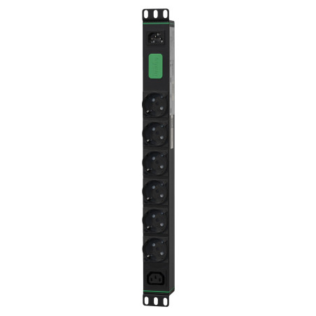 APC Easy Rack unità di distribuzione dell'energia (PDU) 7 presa(e) AC 1U Nero