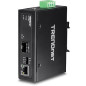Trendnet TI-F11SFP convertitore multimediale di rete 1000 Mbit/s Nero Trendnet TI-F11SFP convertitore multimediale di rete 1000 Mbit/s Nero