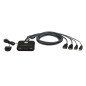 ATEN Switch KVM cablato HDMI FHD USB a 2 porte ATEN Switch KVM cablato HDMI FHD USB a 2 porte