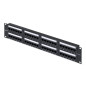 StarTech.com Pannello Patch Cat6 da 48 porte 2U montabile su rack, RJ45, UTP, 110 Punch-Down, Patch Panel/ Pannelllo di rete StarTech.com Pannello Patch Cat6 da 48 porte 2U montabile su rack, RJ45, UTP, 110 Punch-Down, Patch Panel/ Pannelllo di rete