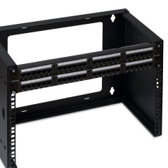 StarTech.com Pannello Patch Cat6 da 48 porte 2U montabile su rack, RJ45, UTP, 110 Punch-Down, Patch Panel  Pannelllo di rete
