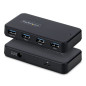StarTech.com Hub 4 Porte USB-A 5Gbps, Autoalimentato, Cavo Host 2-in-1 USB-C/USB-A, Porta Ricarica BC 1.2, Alimentatore 24W StarTech.com Hub 4 Porte USB-A 5Gbps, Autoalimentato, Cavo Host 2-in-1 USB-C/USB-A, Porta Ricarica BC 1.2, Alimentatore 24W