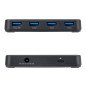 StarTech.com Hub 4 Porte USB-A 5Gbps, Autoalimentato, Cavo Host 2-in-1 USB-C/USB-A, Porta Ricarica BC 1.2, Alimentatore 24W StarTech.com Hub 4 Porte USB-A 5Gbps, Autoalimentato, Cavo Host 2-in-1 USB-C/USB-A, Porta Ricarica BC 1.2, Alimentatore 24W