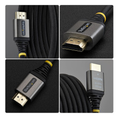 StarTech.com Cavo HDMI High Speed Premium Certificato da 2 m, Ultra Flessibile, 4K 60Hz 1440p 144Hz, HDR10 ARC, 18Gbps, Cavo