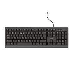 Trust TK-150 tastiera Ufficio USB QWERTZ Tedesco Nero
