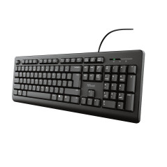 Trust TK-150 tastiera Ufficio USB QWERTZ Tedesco Nero