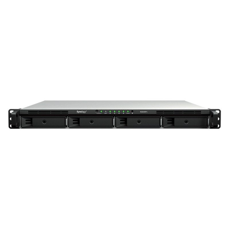 Synology RackStation RS826RP+ server NAS e di archiviazione Rack (1U) AMD Ryzen V1500B 4 GB DDR4 0 TB DiskStation Manager Nero, Synology RackStation RS826RP+ server NAS e di archiviazione Rack (1U) AMD Ryzen V1500B 4 GB DDR4 0 TB DiskStation Manager Nero,