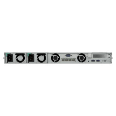 Synology RackStation RS826RP+ server NAS e di archiviazione Rack (1U) AMD Ryzen V1500B 4 GB DDR4 0 TB DiskStation Manager Nero,