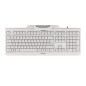 CHERRY KC 1000 SC tastiera Universale USB AZERTY Belga Bianco CHERRY KC 1000 SC tastiera Universale USB AZERTY Belga Bianco
