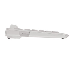 CHERRY KC 1000 SC tastiera Universale USB AZERTY Belga Bianco