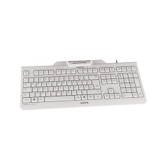 CHERRY KC 1000 SC tastiera Universale USB AZERTY Belga Bianco