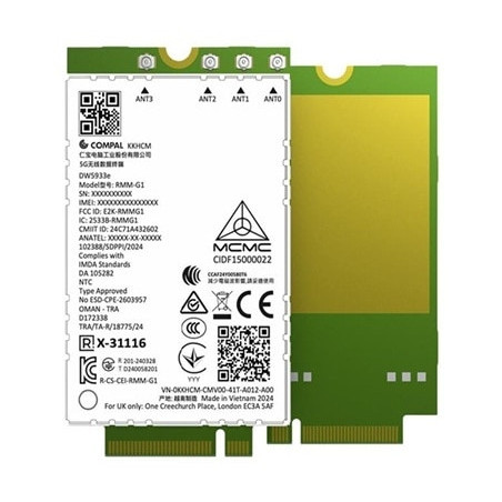 DELL DW5933E Interno WWAN 4670 Mbit s