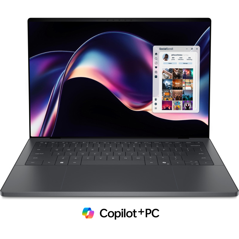 DELL XPS 14 DA14260 Copilot+ PC Intel Core Ultra X7 358H Computer portatile 35,6 cm (14") Touch screen 2.8K 32 GB LPDDR5x-SDRAM DELL XPS 14 DA14260 Copilot+ PC Intel Core Ultra X7 358H Computer portatile 35,6 cm (14") Touch screen 2.8K 32 GB LPDDR5x-SDRAM