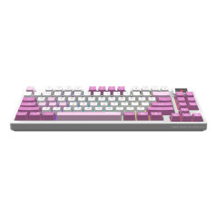 MSI FORGE GK600 TKL WIRELESS VIOLET IT tastiera Gaming USB + Bluetooth QWERTY Italiano Rosa, Viola, Bianco