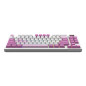 MSI FORGE GK600 TKL WIRELESS VIOLET IT tastiera Gaming USB + Bluetooth QWERTY Italiano Rosa, Viola, Bianco