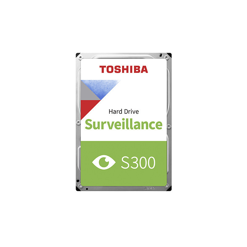Toshiba S300 Surveillance disco rigido interno 4 TB 5400 Giri/min 128 MB 3.5" Serial ATA III