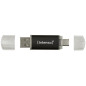 Intenso Twist Line unità flash USB 16 GB USB Type-A / USB Type-C 3.2 Gen 1 (3.1 Gen 1) Antracite Intenso Twist Line unità flash USB 16 GB USB Type-A / USB Type-C 3.2 Gen 1 (3.1 Gen 1) Antracite