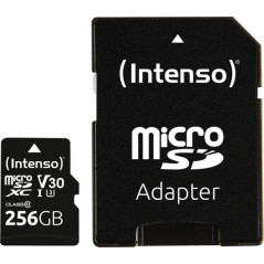 Intenso 3433492 memoria flash 256 GB MicroSDXC UHS-I Classe 10