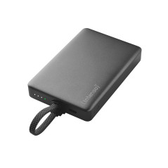 Intenso Powerbank MC10000 con cavo USB-C integrato e retro magnetico, 10.000 mAh, 20 Watt