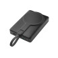 Intenso Powerbank MC10000 con cavo USB-C integrato e retro magnetico, 10.000 mAh, 20 Watt