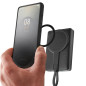 Intenso Powerbank MC10000 con cavo USB-C integrato e retro magnetico, 10.000 mAh, 20 Watt