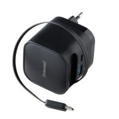 Intenso 7806520 adattatore e invertitore Interno 65 W Nero