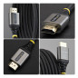 StarTech.com Cavo HDMI High Speed Premium Certificato da 1 m, Ultra Flessibile, 4K 60Hz/1440p 144Hz, HDR10/ARC, 18Gbps, Cavo