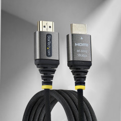 StarTech.com Cavo HDMI High Speed Premium Certificato da 1 m, Ultra Flessibile, 4K 60Hz 1440p 144Hz, HDR10 ARC, 18Gbps, Cavo