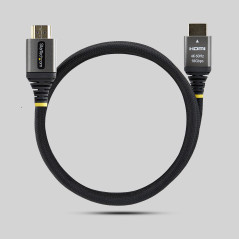 StarTech.com Cavo HDMI High Speed Premium Certificato da 1 m, Ultra Flessibile, 4K 60Hz 1440p 144Hz, HDR10 ARC, 18Gbps, Cavo