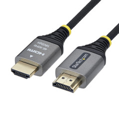 StarTech.com Cavo HDMI High Speed Premium Certificato da 3 m, Ultra Flessibile, 4K 60Hz 1440p 144Hz, HDR10 ARC, 18Gbps, Cavo