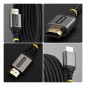 StarTech.com Cavo HDMI High Speed Premium Certificato da 3 m, Ultra Flessibile, 4K 60Hz/1440p 144Hz, HDR10/ARC, 18Gbps, Cavo