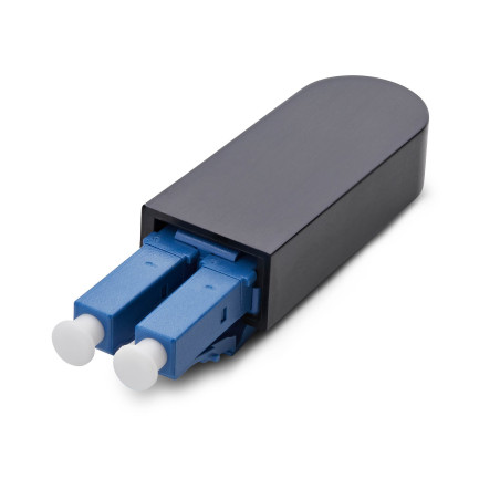 StarTech.com Modulo Loopback LC Monomodale 9/125, Adattatore Loopback in Fibra Ottica LC, Connettore LC/UPC per Test di