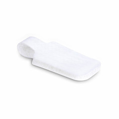 StarTech.com Etichette per cavi da 9cm, confezione da 100, bianco, Etichette per la gestione cavi con fissaggio a strappo,