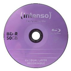Intenso 5001124 disco vergine Blu-Ray BD-R 50 GB 25 pz