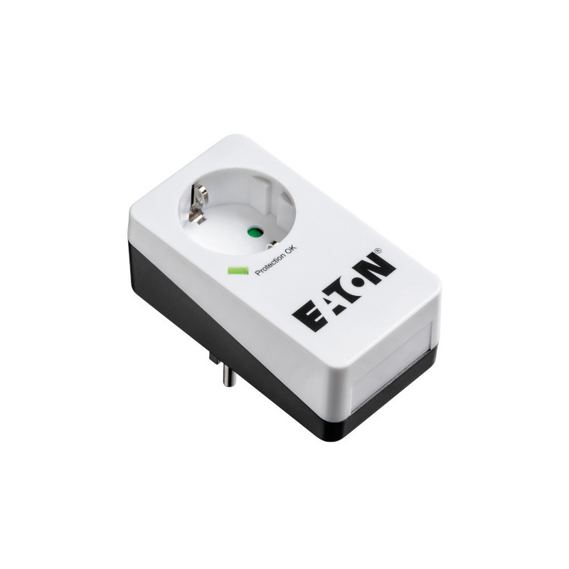 Eaton PB1D protezione da sovraccarico Nero, Bianco 1 presa(e) AC 220 - 250 V Eaton PB1D protezione da sovraccarico Nero, Bianco 1 presa(e) AC 220 - 250 V