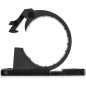 StarTech.com 100 Clip Fermacavi Autoadesivi Nero - Graffette Fermacavo Adesive da Scrivania per Cavi Elettrici/Rete - Supporto