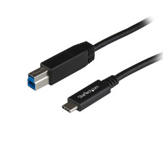 StarTech.com Cavo USB-B a USB-C da 1 m, USB 10Gbps, Cavetto Dati USB 3.2 Gen 2, Cavo di Trasferimento Dati USB-C